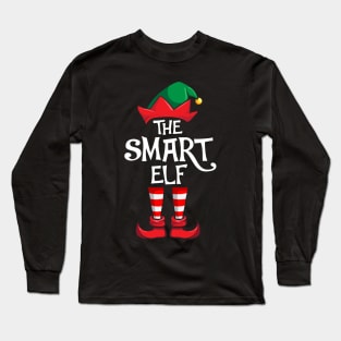 Smart Elf Matching Family Christmas Long Sleeve T-Shirt
